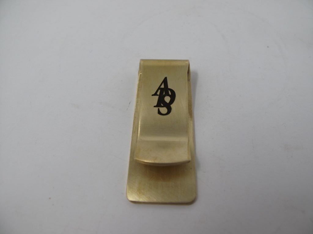 engraved money clip